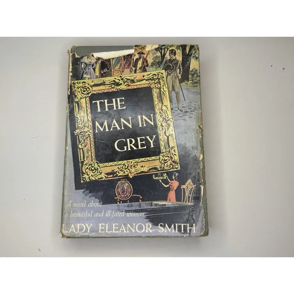 The Man in Grey, a Lady Eleanor Smith hardcover Fiction Novel English